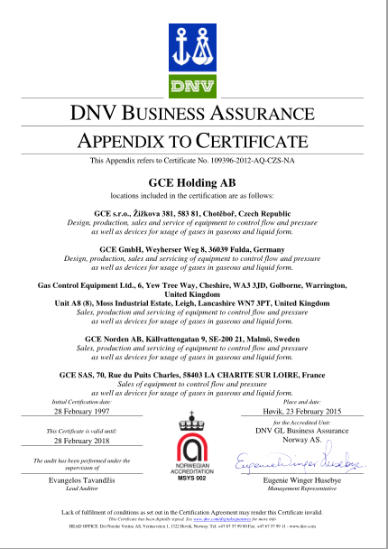 Сертификат стандарта качества ISO 9001:2008