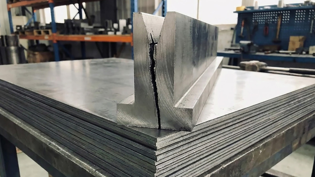 Лопнувшая матрица листогибочного пресса